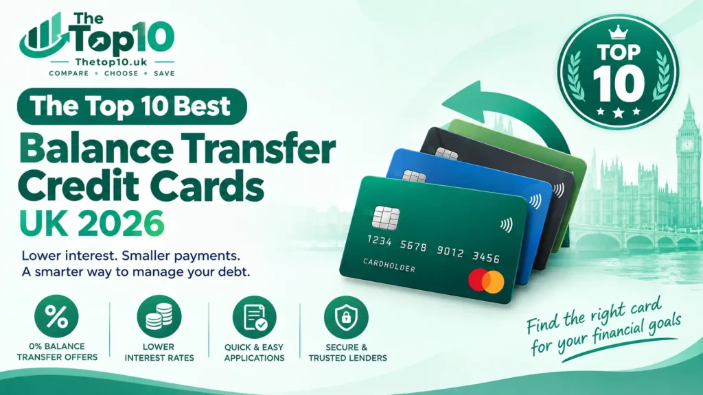 The Top 10 Best Balance Transfer Credit Cards UK 2026